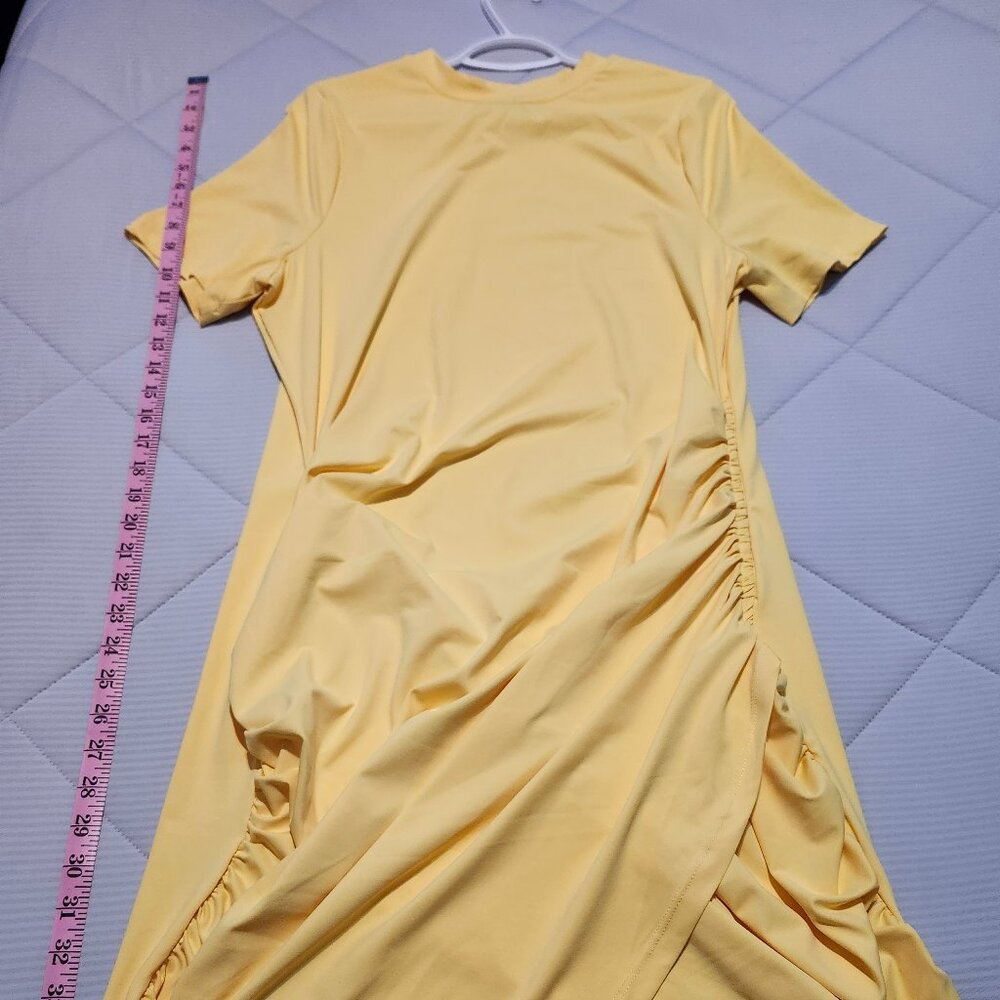Casual Yellow Dress